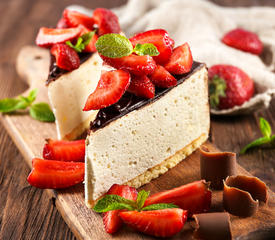 Debbie's White Chocolate Cheesecake