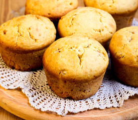 Moist Honey Cornbread Muffins