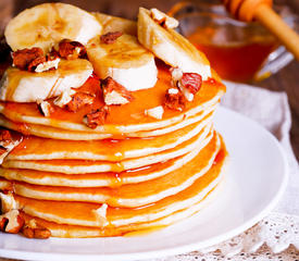 Ahmad Rashad's Banana Pancakes