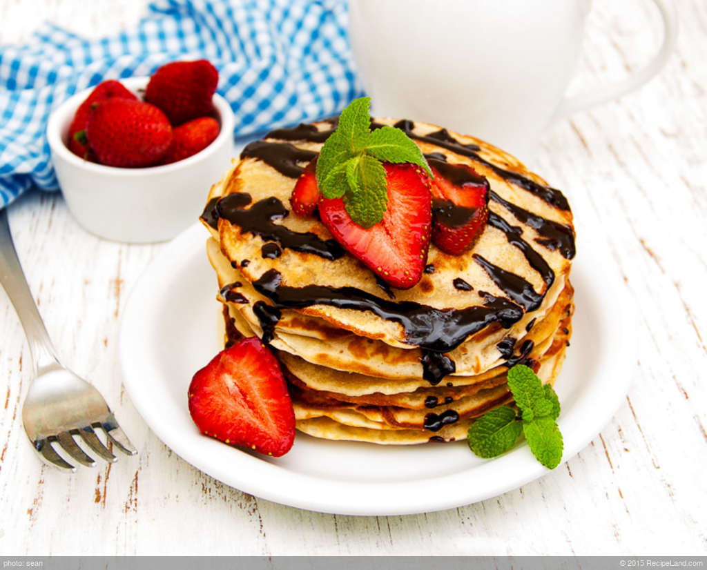 Apple Almond Pancakes recipe