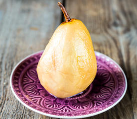 Juice Poached Pears