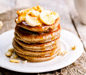 Golden Wheat Pancakes