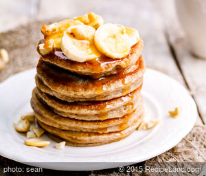 Golden Wheat Pancakes