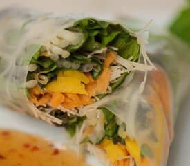 Cafe Kati's Mango Spring Rolls