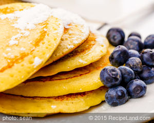 Favourite Breakfast Cornmeal Pancakes recipe