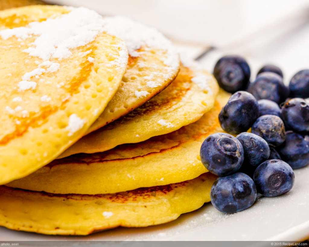 Favourite Breakfast Cornmeal Pancakes
