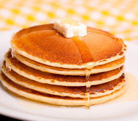 Cholesterol Free Buttermilk Pancakes