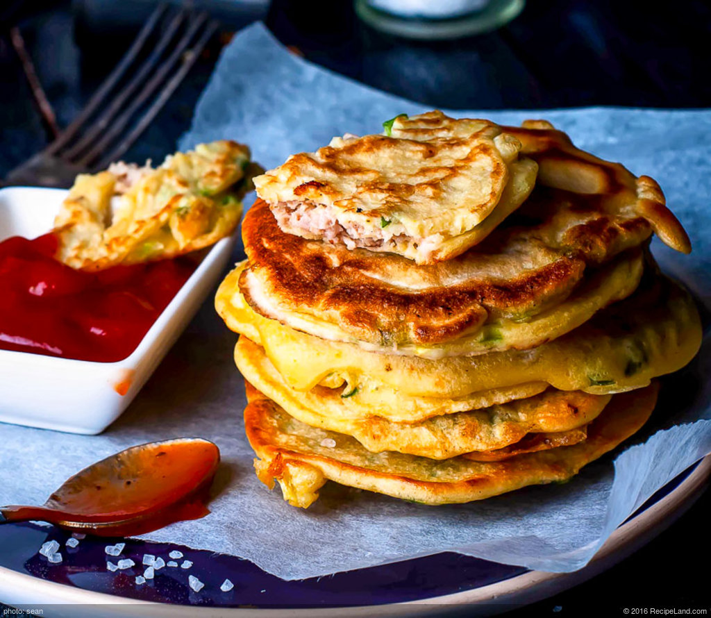 Mung Bean Pancakes - Bindae Duk