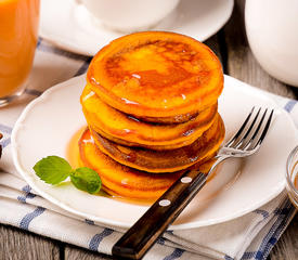 Pumpkin Puff Pancakes