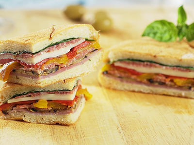 Circular Italian Sandwich