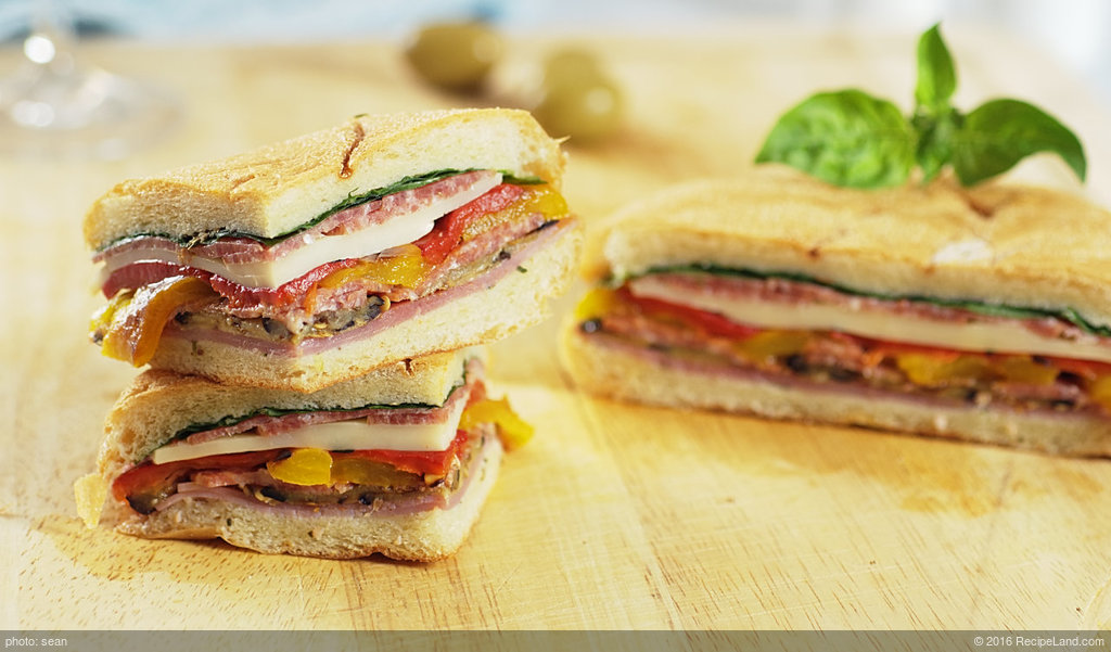 Circular Italian Sandwich