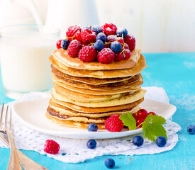 Early-Bird Buttermilk Pancakes