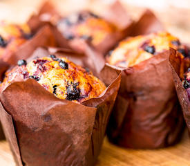 Blueberry Lovers' Muffins