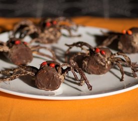 Halloween Chocolate Spiders