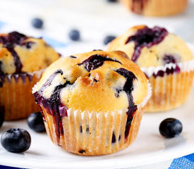 Mile High Blueberry Muffins