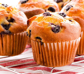 Yummy Blueberry Buttermilk Muffins