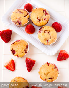 Strawberry-Orange Muffins recipe