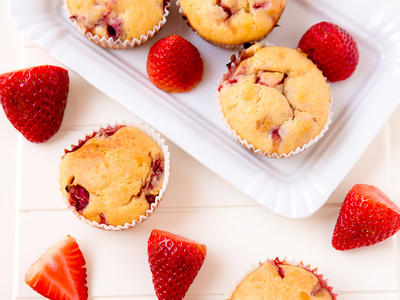 Strawberry-Orange Muffins