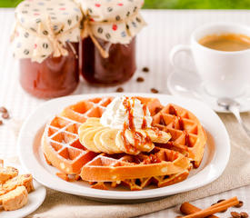 Best Sourdough Belgian Waffles