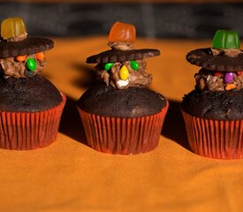 Halloween Witch Cupcakes