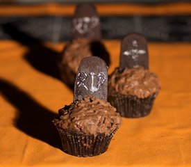 Halloween Grave Yard Cupcake