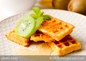 Delicious Pumpkin Waffles recipe