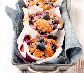 Grain Free Blueberry and Almond Muffins (Breakfast)