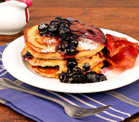 Blueberry Pecan Pancakes