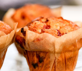 Breakfast Cranberry Orange Muffins