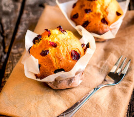 Jumbo Cranberry Orange Muffins