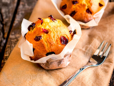 Jumbo Cranberry Orange Muffins