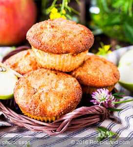 Favourite Breakfast Apple Muffins