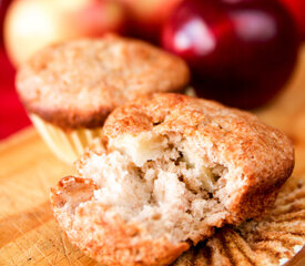 Whole Grain Bran Apple Muffins