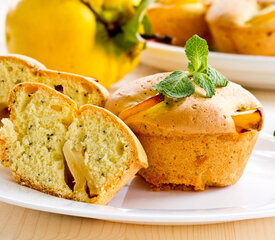 Breakfast Honey Persimmon Muffins