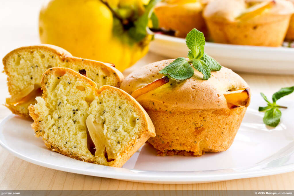 Breakfast Honey Persimmon Muffins recipe