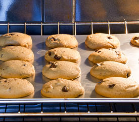 Banana Chocolate Drop Cookies