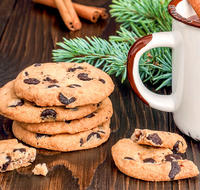 Big Soft Chocolate Chip Cookies