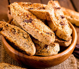 Chocolate Chip and Almond Biscotti