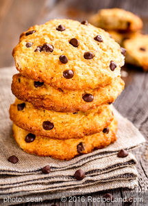 Oatmeal Mini Chip Cookies