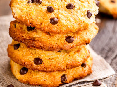 Oatmeal Mini Chip Cookies