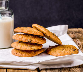 Chocolate Chip- Wheat Cookies