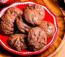 Double-Chocolate Oatmeal Cookies