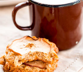 Almost Whole Wheat Apple Oatmeal Cookies