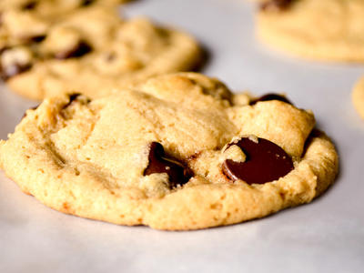 Whole Wheat Chocolate Chip Pudding Cookies