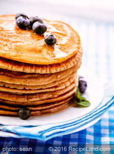 Orange Whole Wheat Pancakes recipe