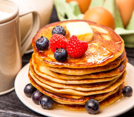 Pancakes(Using Wheat Quick Mix)