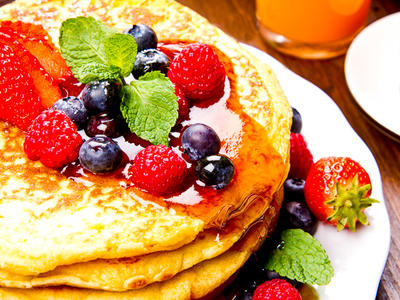 Wheat Free Healthy Pancakes