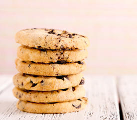 Almost Whole Wheat Choco Banana Peanut Cookies