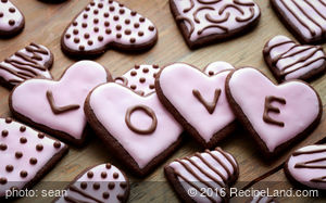 Cocoa Cookie Hearts