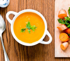 Spiced Carrot & Orange Soup